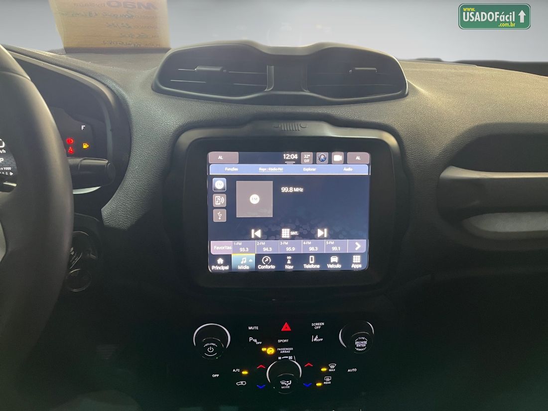 Jeep Renegade Longitude T270 1.3 Turbo 4x2 Automático Flex 2022/2022 — foto 10 de 10