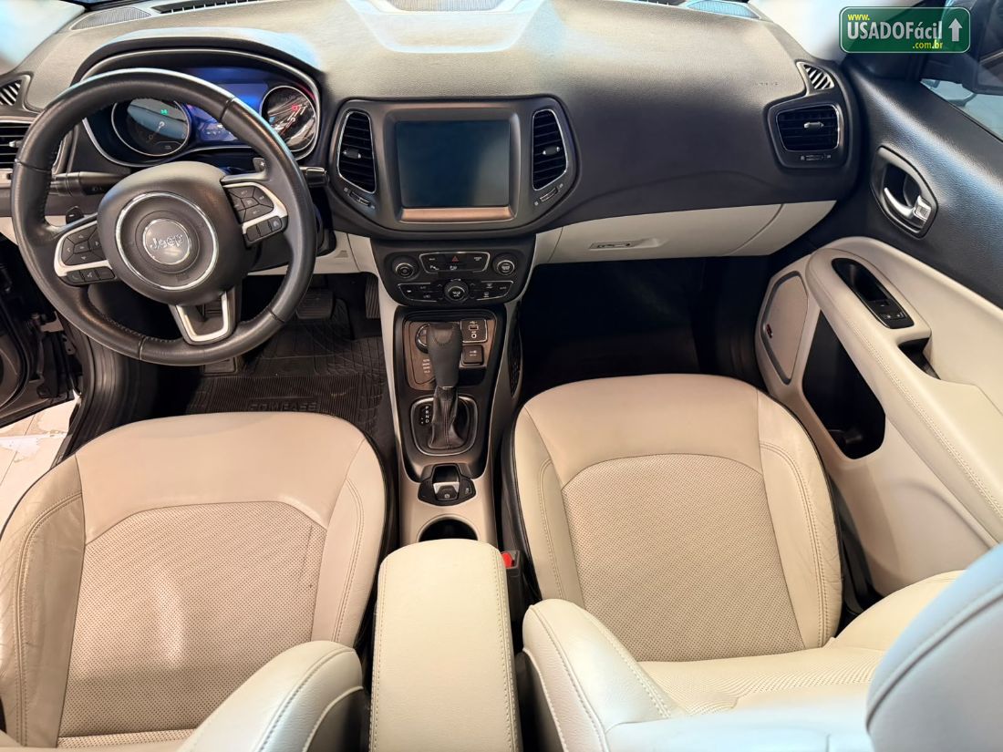Jeep Compass Longitude 2.0 4X4 Automático Diesel 2020/2020 — foto 14 de 19