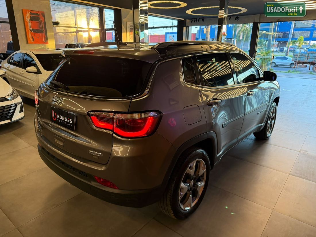 Jeep Compass Longitude 2.0 4X4 Automático Diesel 2020/2020 — foto 5 de 19