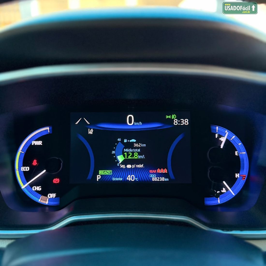 Toyota Corolla Altis Premium Hybrid 1.8 Automático Flex Híbrido 2022/2023 — foto 11 de 17
