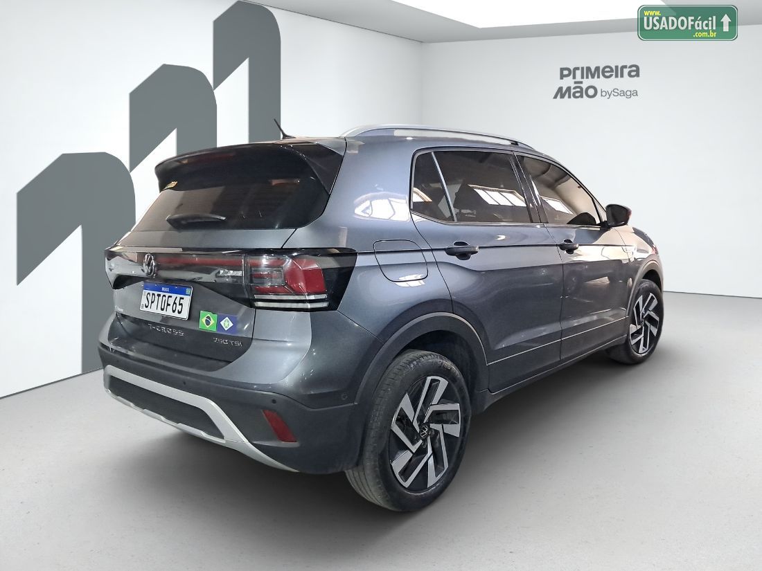 Volkswagen T-Cross Highline 250 TSI 1.4 Automático Flex 2024/2025 — foto 3 de 7