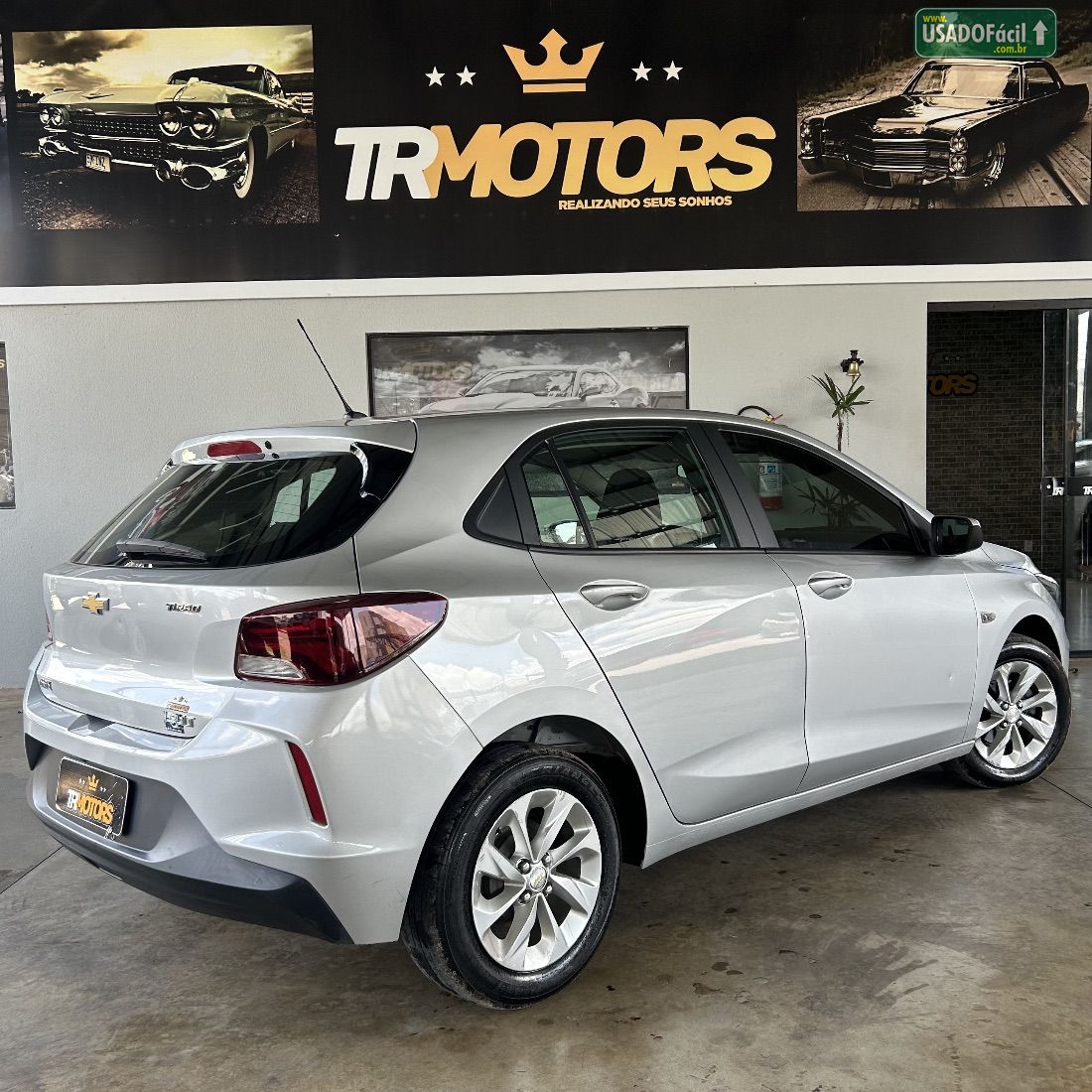 CHEVROLET/GM Onix Hatch LT 1.0 Mecânico Flex 2021/2021 — foto 4 de 10