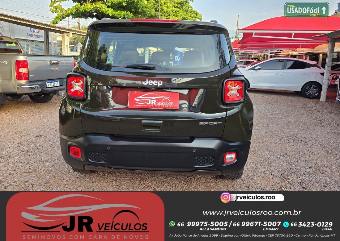 Jeep Renegade Sport 1.8 4x2 Automático Flex 2021/2021 — foto 6 de 15