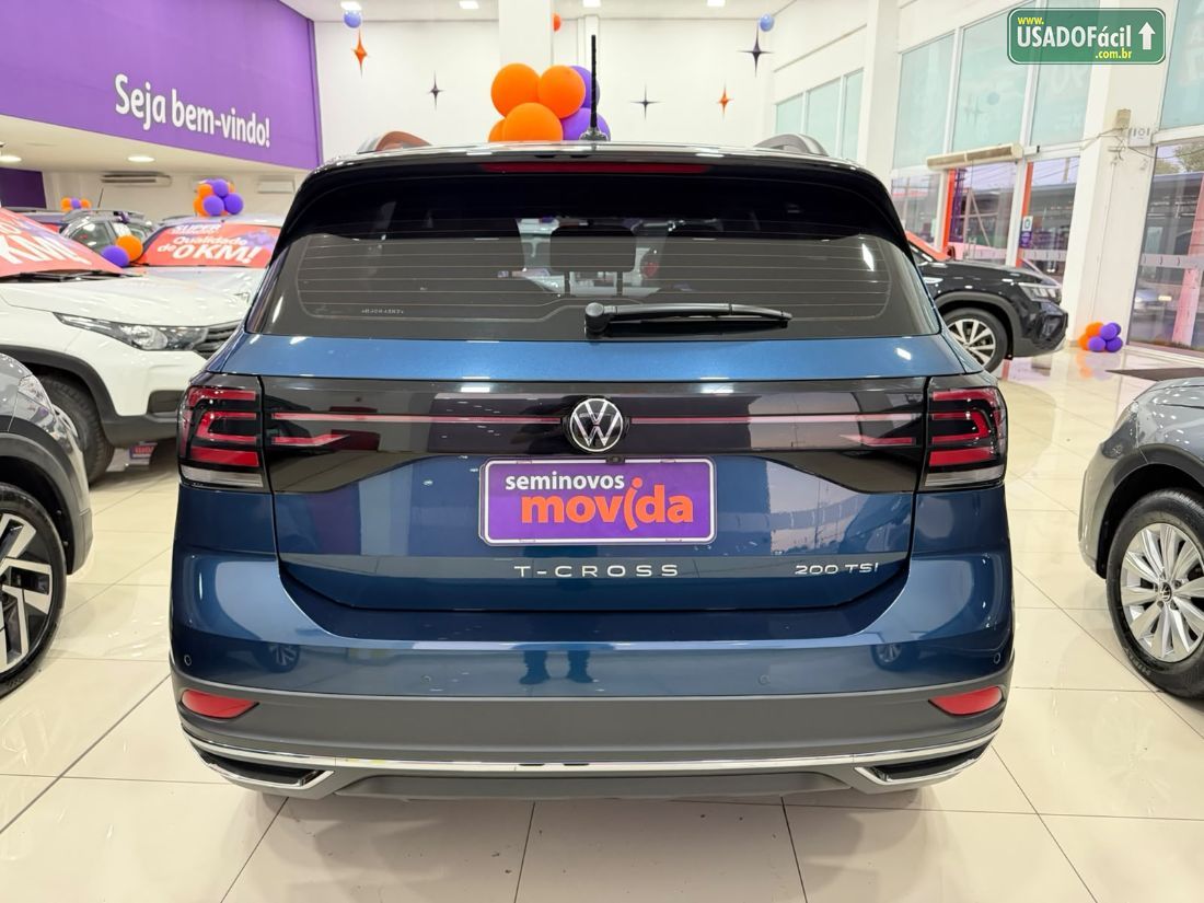 Volkswagen T-Cross Comfortline 200 TSI 1.0 Automático Flex 2024/2024 — foto 5 de 9