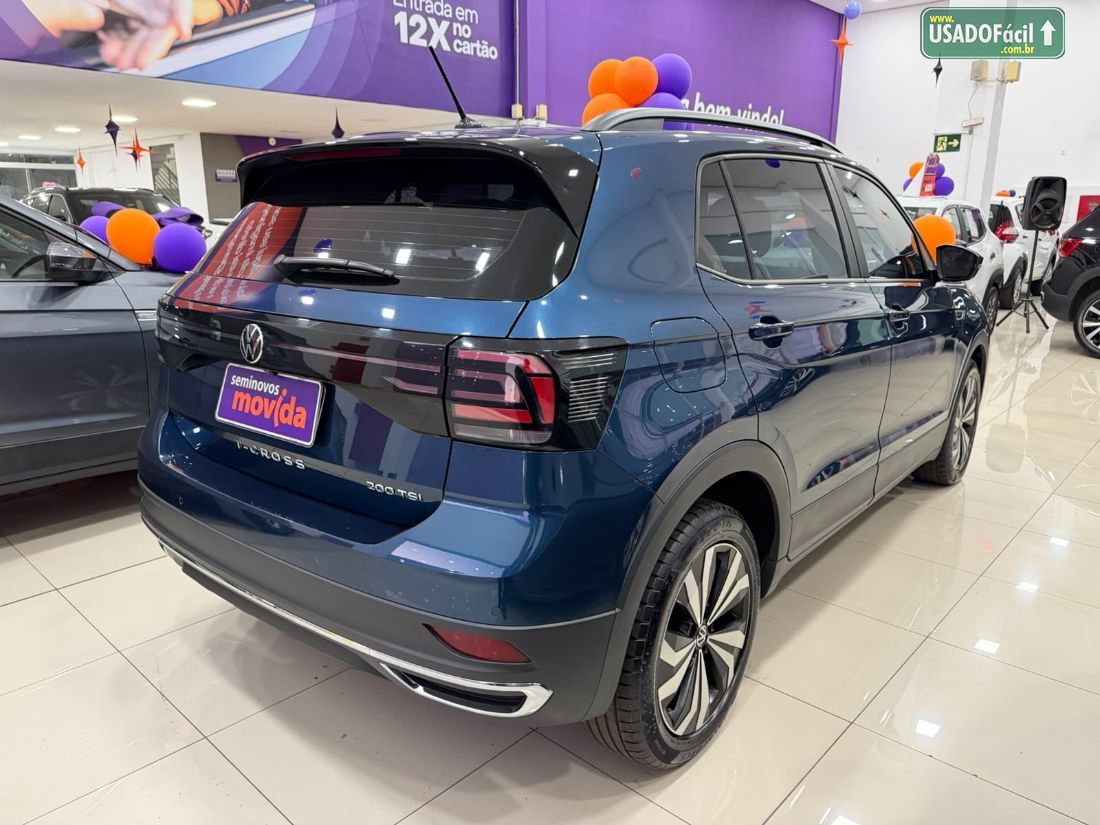 Volkswagen T-Cross Comfortline 200 TSI 1.0 Automático Flex 2024/2024 — foto 6 de 9