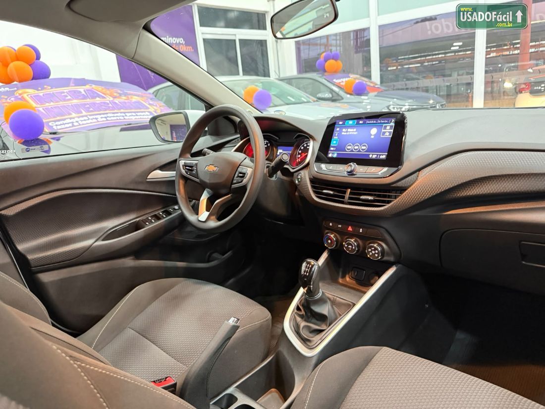 CHEVROLET/GM Onix Sedan Plus LT 1.0 Mecânico Flex 2024/2025 — foto 8 de 9
