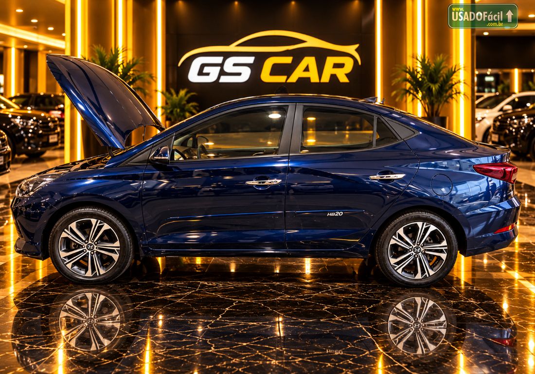 Hyundai HB20S Sedan Platinum 1.0 Turbo Automático Flex 2023/2023 — foto 10 de 12