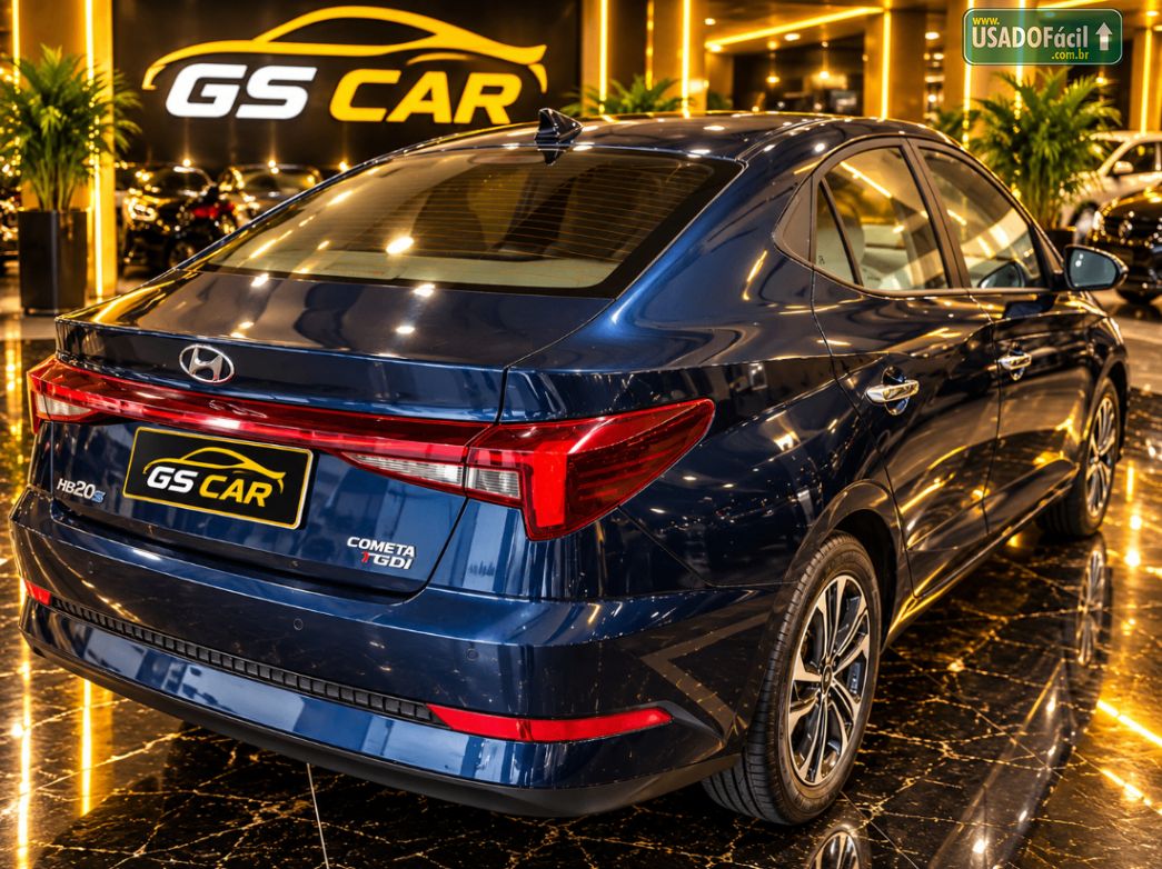 Hyundai HB20S Sedan Platinum 1.0 Turbo Automático Flex 2023/2023 — foto 5 de 12
