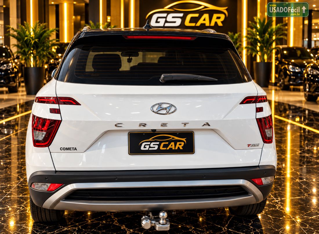 Hyundai Creta Platinum 1.0 Turbo Automático Flex 2023/2024 — foto 5 de 8