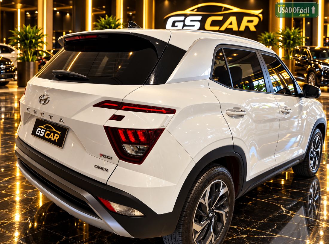 Hyundai Creta Platinum 1.0 Turbo Automático Flex 2022/2022 — foto 9 de 12