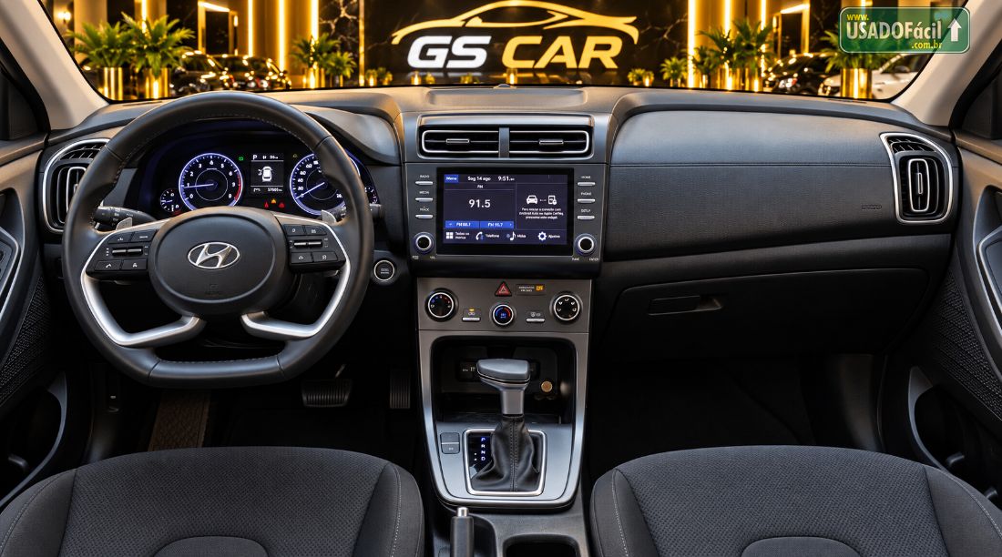 Hyundai Creta Comfort 1.0 Turbo Automático Flex 2024/2025 — foto 6 de 11