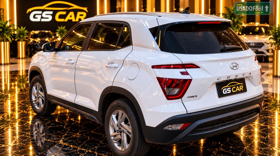 Hyundai Creta Comfort 1.0 Turbo Automático Flex 2024/2025 — foto 7 de 11