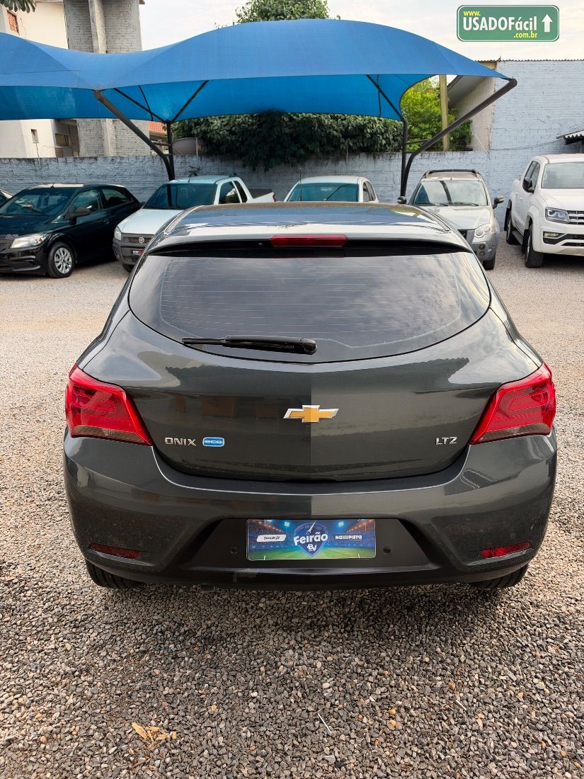 CHEVROLET/GM Onix Hatch LTZ 1.4 Mecânico Flex 2018/2018 — foto 7 de 11