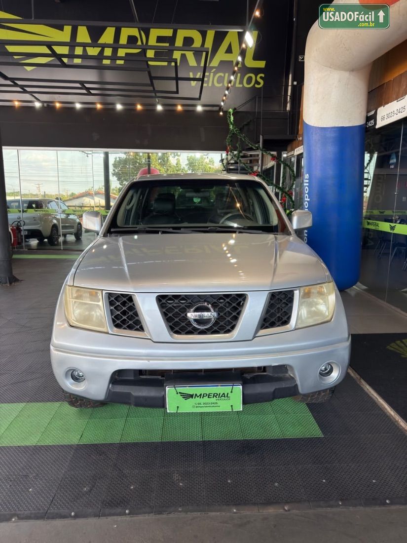 Nissan Frontier LE CD 2.5 4x4 Turbo Mecânico Diesel 2008/2009 — foto 9 de 12