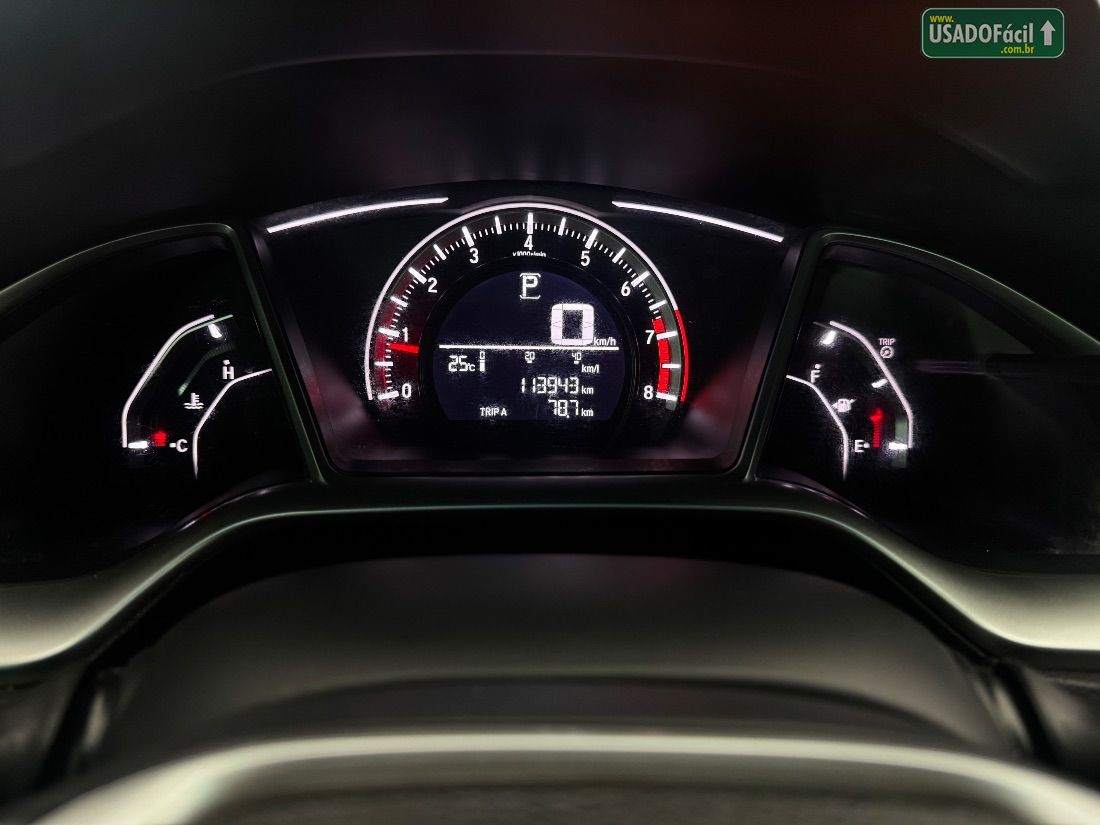 Honda Civic Sedan EX 2.0 Automático Flex 2019/2019 — foto 12 de 12