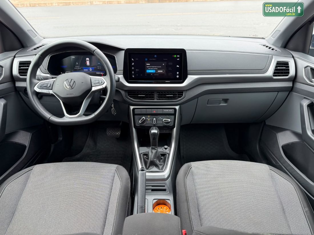 Volkswagen T-Cross 200 TSI 1.0 Automático Flex 2025/2025 — foto 12 de 15