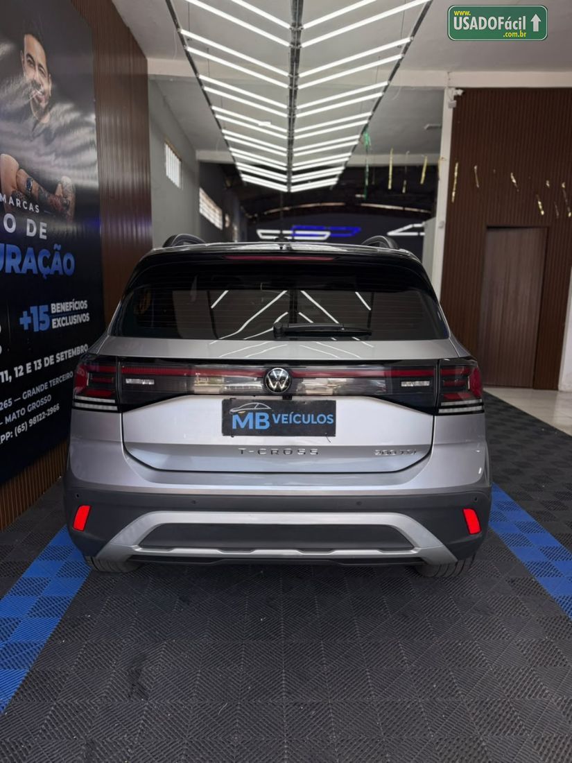 Volkswagen T-Cross 200 TSI 1.0 Automático Flex 2024/2025 — foto 17 de 18