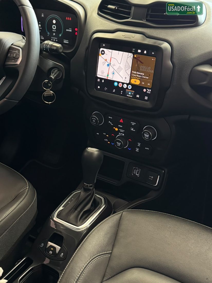 Jeep Renegade Longitude T270 1.3 Turbo 4x2 Automático Flex 2023/2024 — foto 11 de 13
