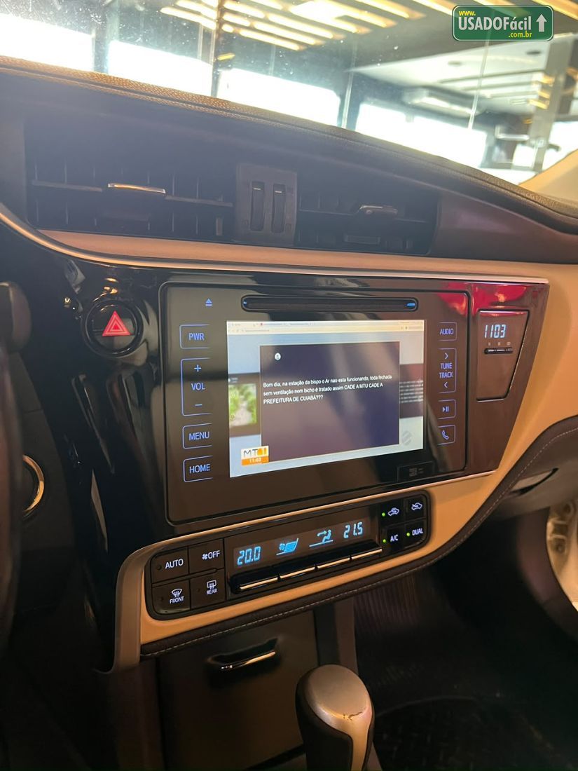 Toyota Corolla Altis Premium 2.0 Automático Flex 2018/2019 — foto 12 de 13