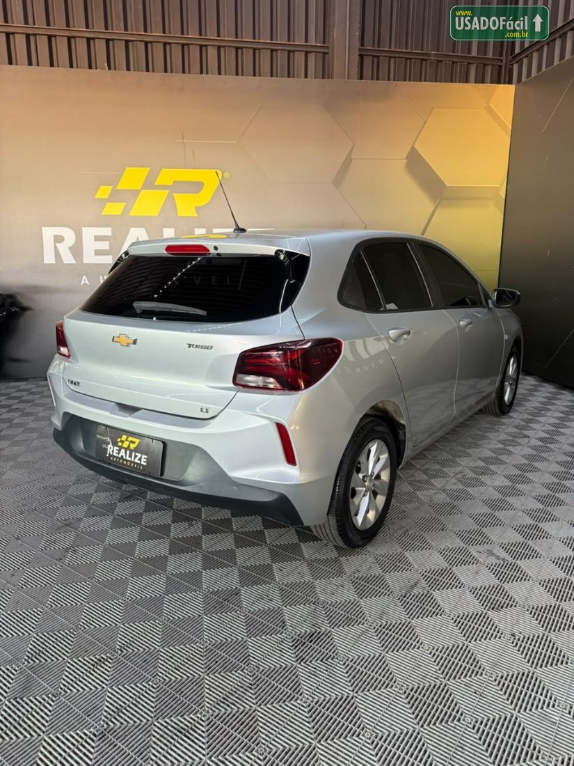CHEVROLET/GM Onix Hatch LT 1.0 Turbo Mecânico Flex 2020/2021 — foto 3 de 10