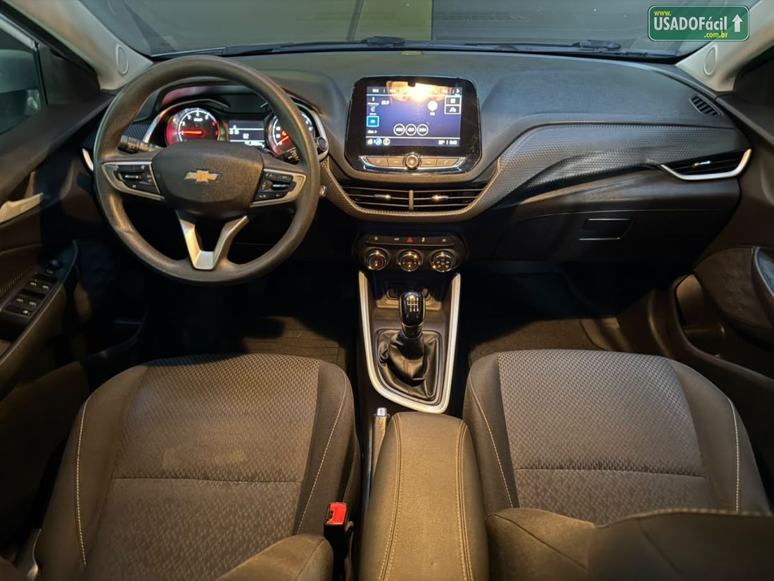 CHEVROLET/GM Onix Hatch LT 1.0 Turbo Mecânico Flex 2020/2021 — foto 8 de 10