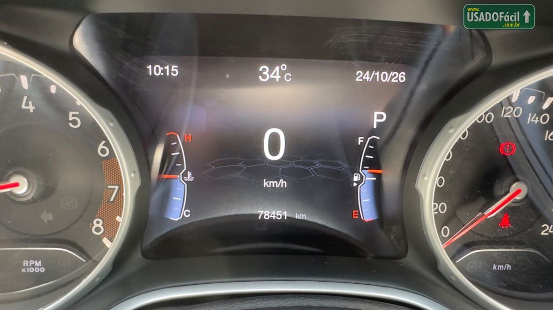 Jeep Compass Longitude 2.0 4x2 Automático Flex 2020/2020 — foto 10 de 10