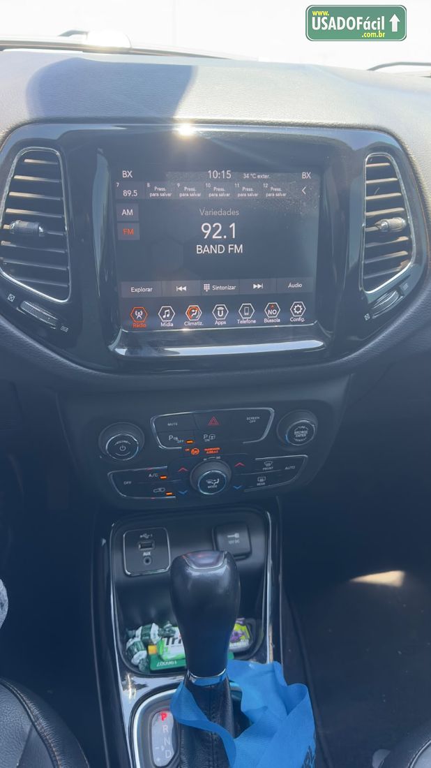 Jeep Compass Longitude 2.0 4x2 Automático Flex 2020/2020 — foto 9 de 10
