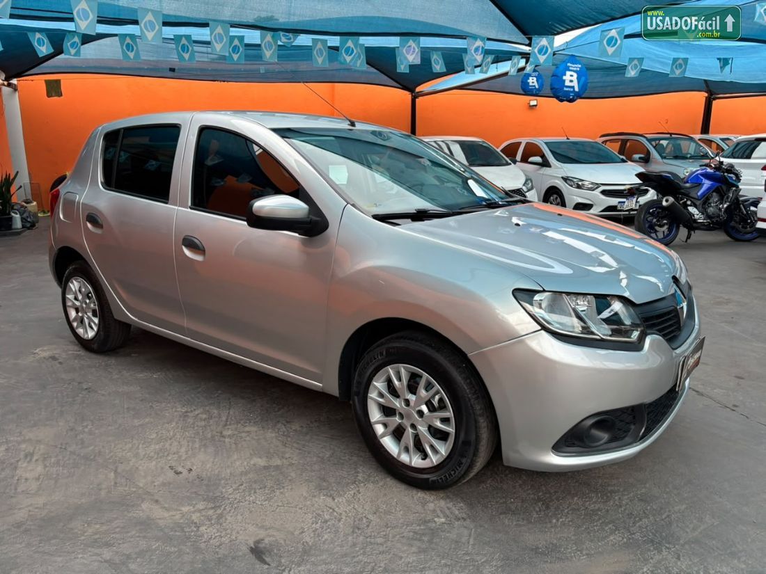 Renault Sandero Authentique 1.0 Flex 5P 2018/2018 — foto 3 de 9