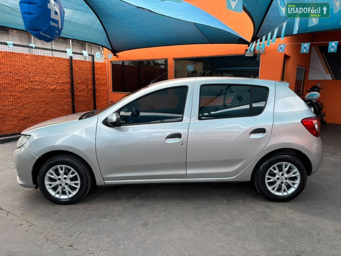 Renault Sandero Authentique 1.0 Flex 5P 2018/2018 — foto 4 de 9