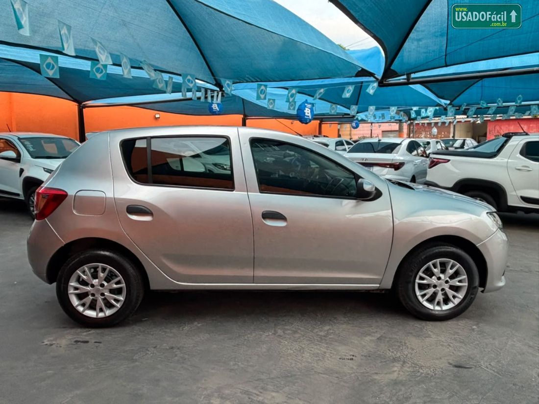 Renault Sandero Authentique 1.0 Flex 5P 2018/2018 — foto 5 de 9