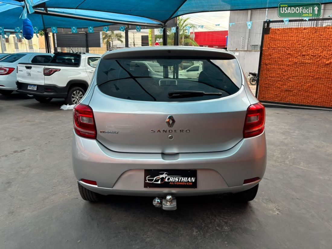 Renault Sandero Authentique 1.0 Flex 5P 2018/2018 — foto 7 de 9