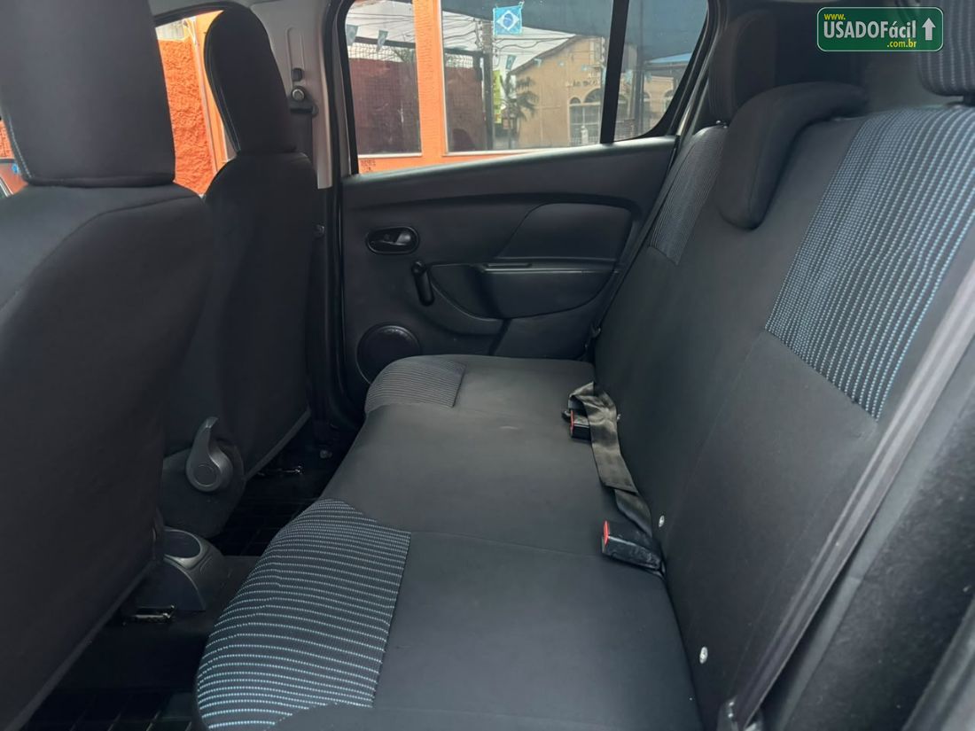 Renault Sandero Authentique 1.0 Flex 5P 2018/2018 — foto 9 de 9