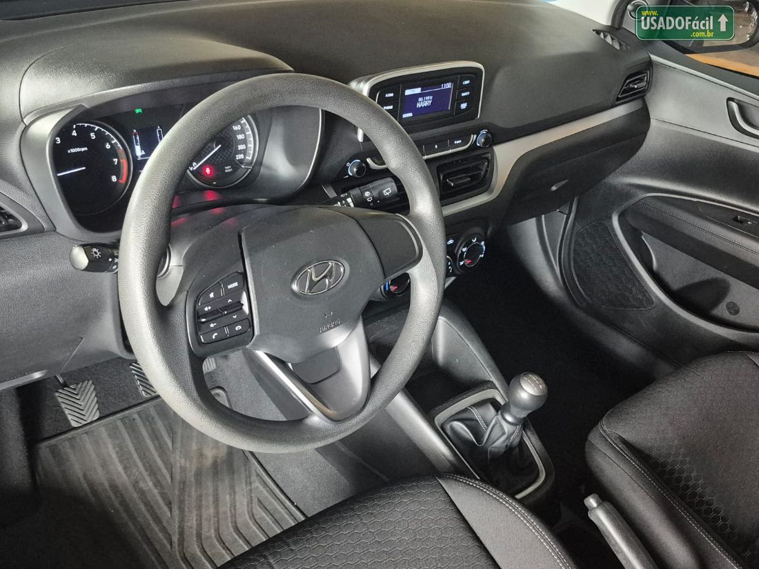 Hyundai HB20 Hatch Sense 1.0 Mecânico Flex 2021/2021 — foto 12 de 13