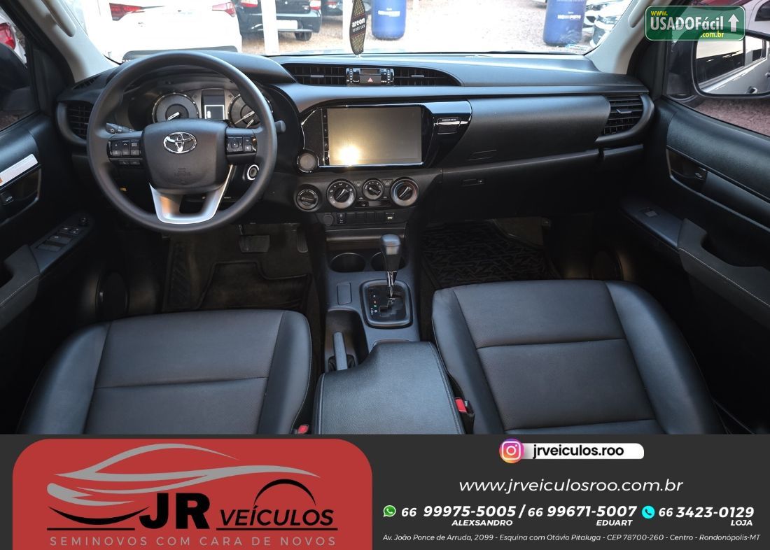 Toyota Hilux CD 2.8 4x4 Automático Diesel 2025/2025 — foto 10 de 14