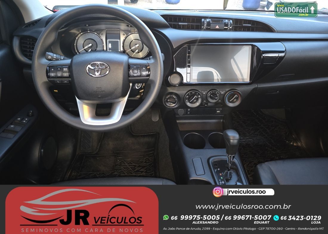 Toyota Hilux CD 2.8 4x4 Automático Diesel 2025/2025 — foto 11 de 14