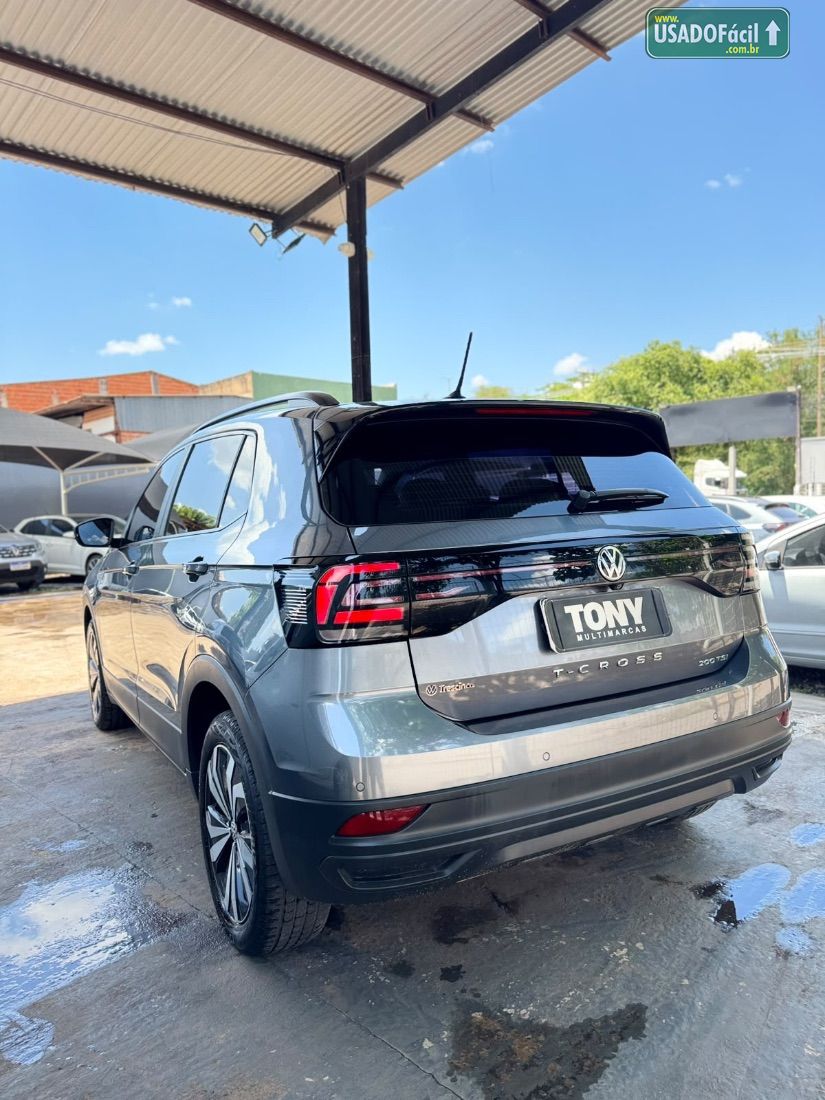 Volkswagen T-Cross 200 TSI 1.0 Automático Flex 2021/2021 — foto 4 de 11
