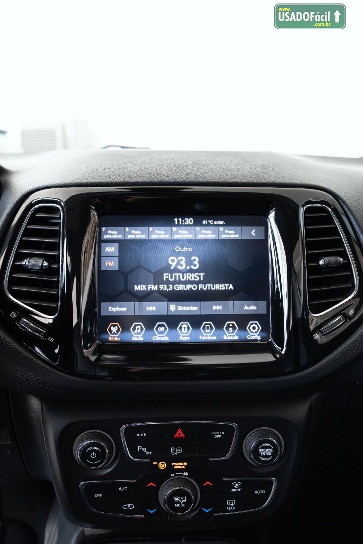 Jeep Compass Limited 2.0 4x4 Automático Diesel 2020/2020 — foto 11 de 18