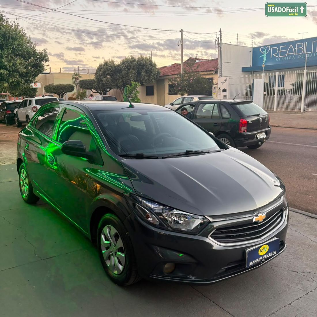 CHEVROLET/GM Onix Hatch LT 1.0 Mecânico Flex 2019/2019 — foto 3 de 9