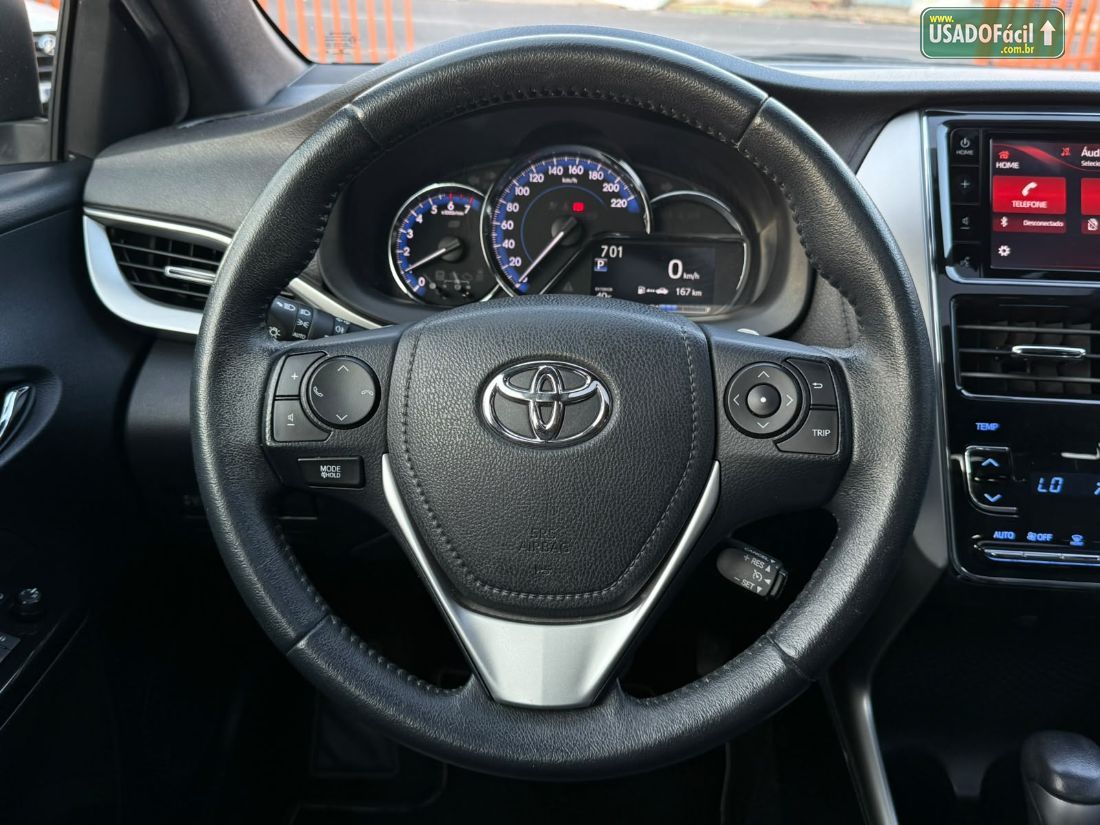 Toyota Yaris Hatch XLS 1.5 Automático Flex 2019/2019 — foto 12 de 20