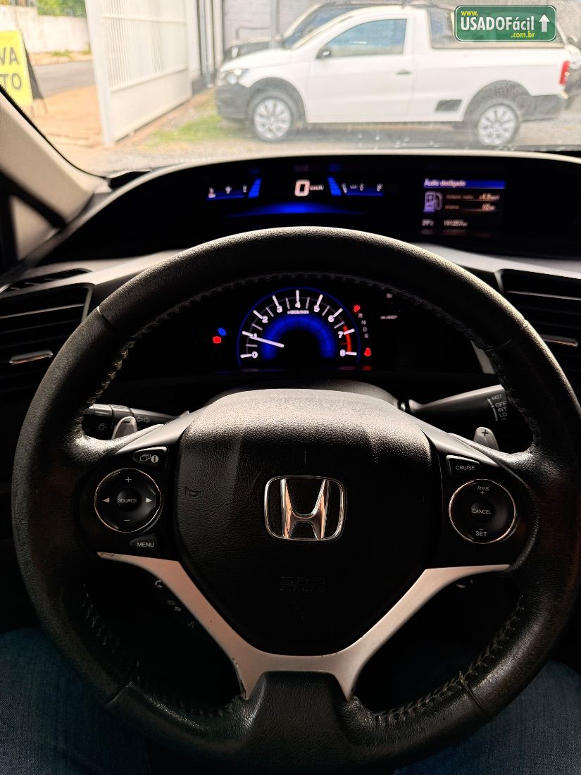 Honda Civic Sedan LXR 2.0 Automático Flexone 2014/2015 — foto 13 de 18