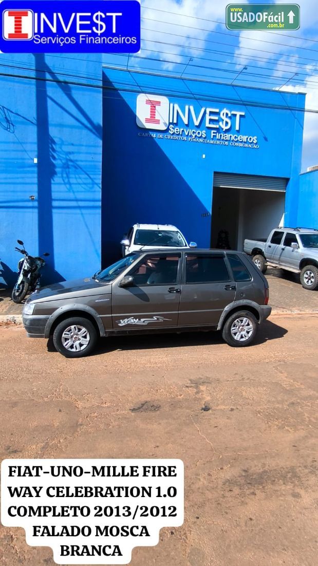 Fiat Uno Mille Way Celebration Economy Fire 1.0 Flex 4P 2012/2013 — foto 8 de 10