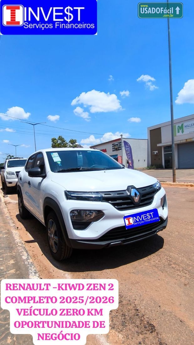 Renault Kwid Zen 1.0 Mecânico Flex 2025/2026 — foto 3 de 20