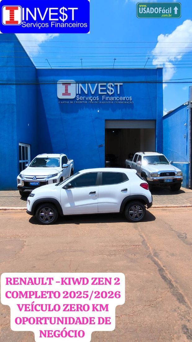Renault Kwid Zen 1.0 Mecânico Flex 2025/2026 — foto 4 de 20
