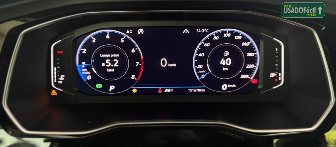 Volkswagen Jetta R-Line 250 1.4 TSI Automático Flex 2020/2020 — foto 14 de 16