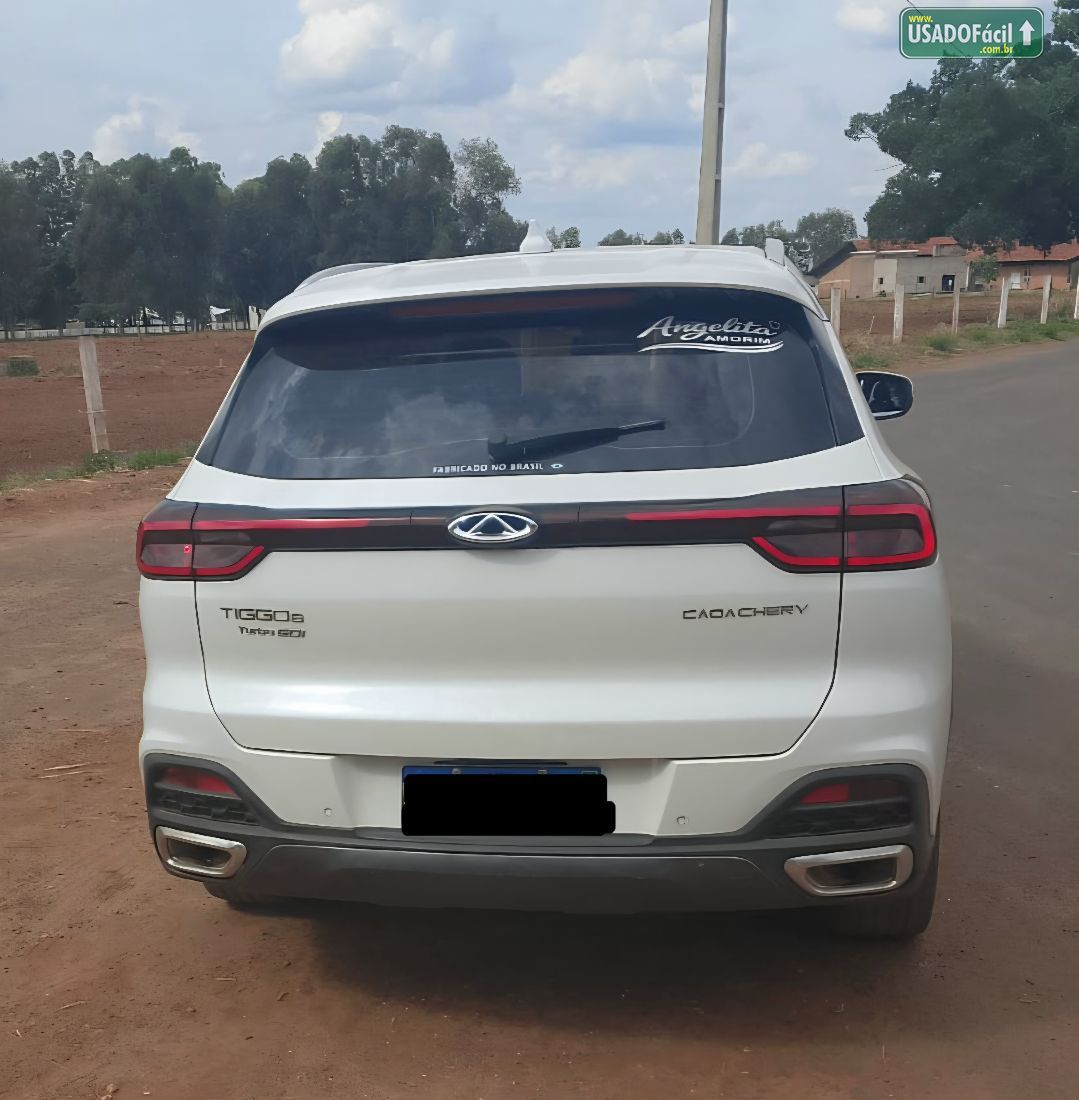 CAOA CHERY/CHERY Tiggo 8 TXS 1.6 TGDi Automático 2021/2022 — foto 4 de 7