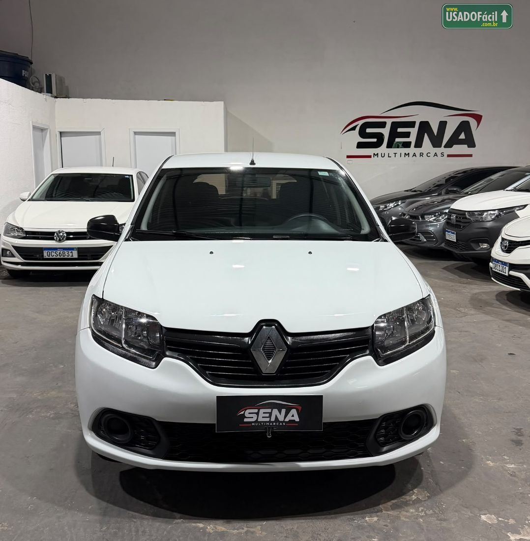 Renault Sandero Authentique 1.0 Flex 5P 2019/2019 — foto 2 de 9