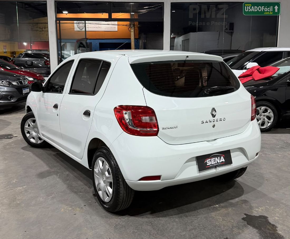 Renault Sandero Authentique 1.0 Flex 5P 2019/2019 — foto 4 de 9