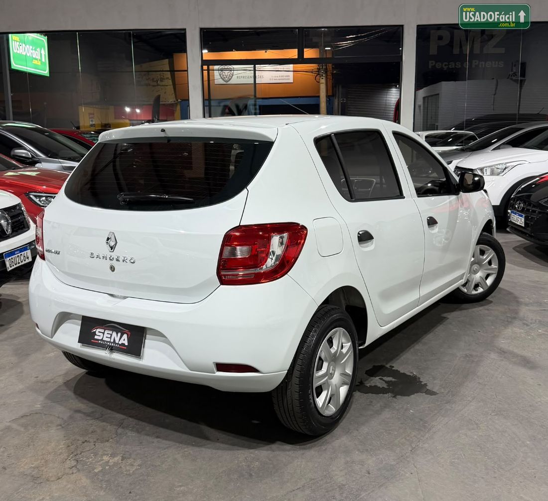 Renault Sandero Authentique 1.0 Flex 5P 2019/2019 — foto 5 de 9