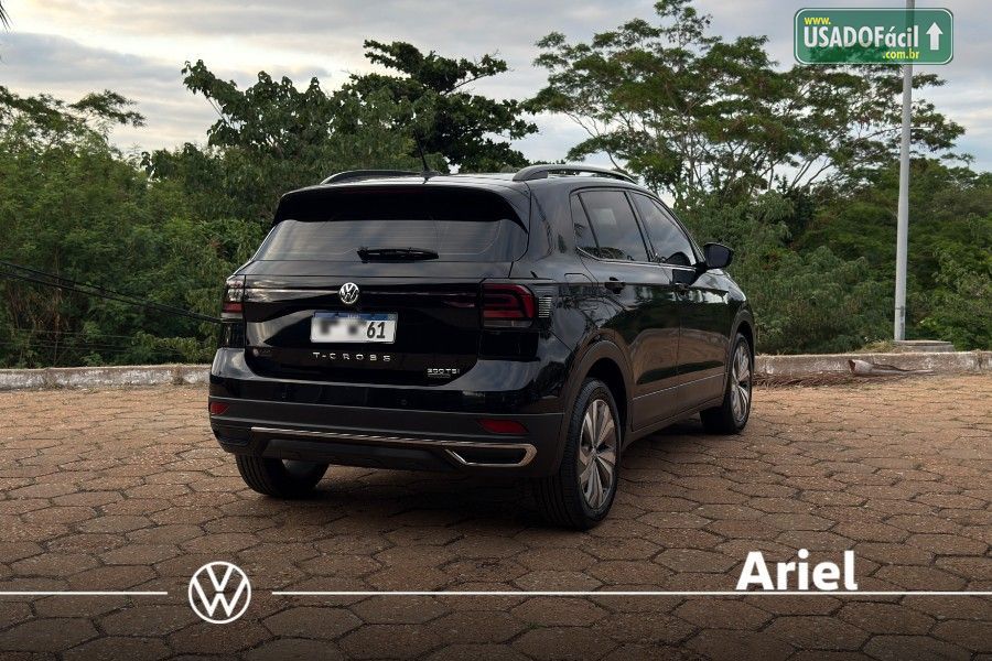 Volkswagen T-Cross Comfortline 200 TSI 1.0 Automático Flex 2019/2020 — foto 2 de 8