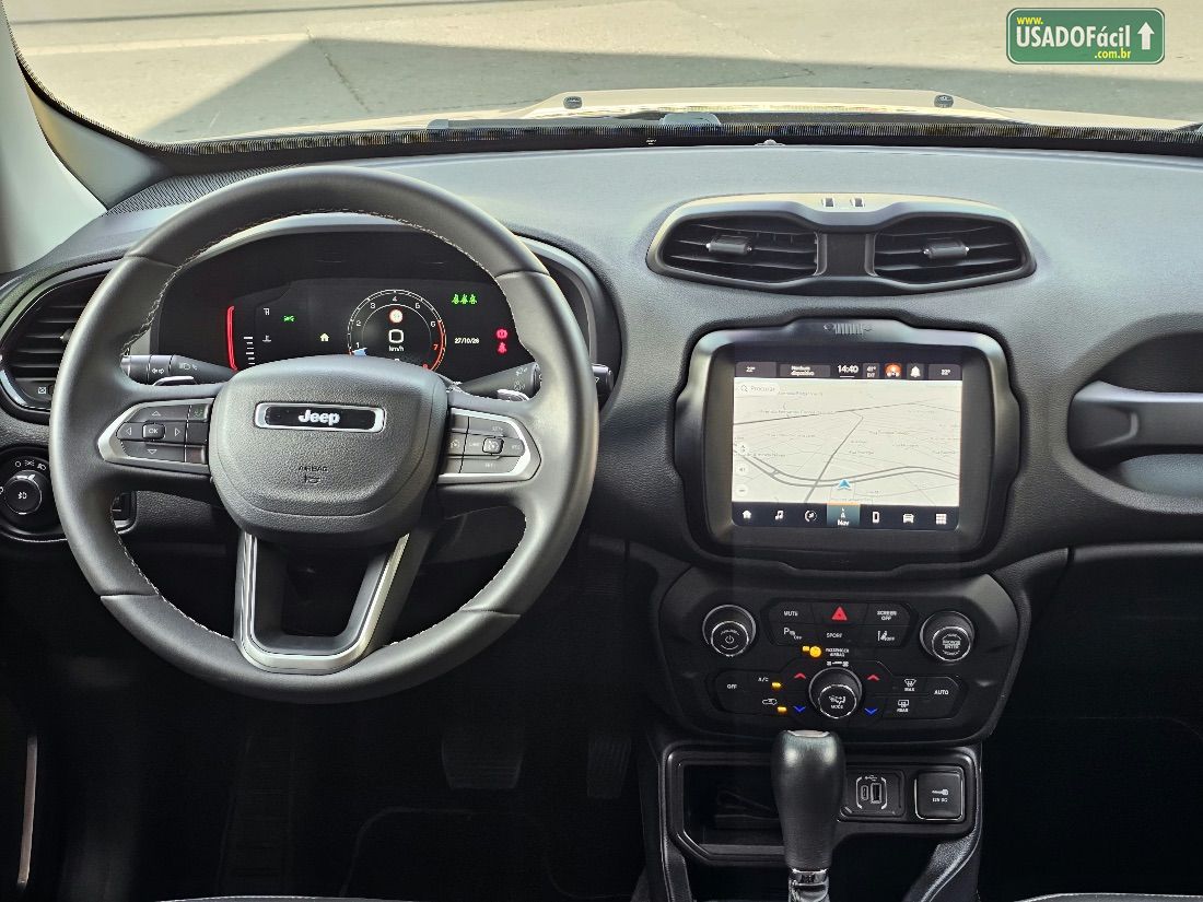 Jeep Renegade Longitude T270 1.3 Turbo 4x2 Automático Flex 2022/2022 — foto 11 de 17
